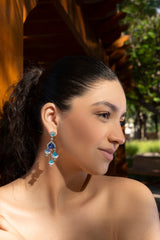 CHIC BLUE EARRING