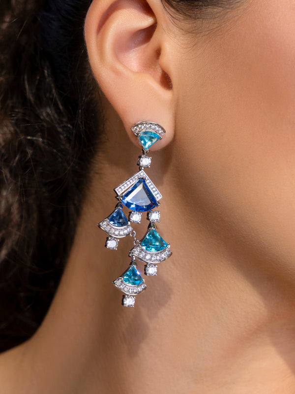 CHIC BLUE EARRING
