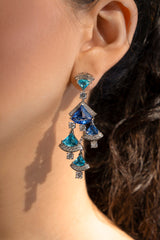 CHIC BLUE EARRING