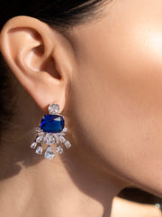 BLUE EXOTIC EARRING