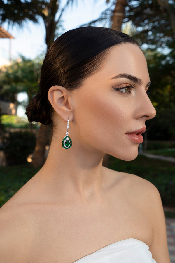 LUXE GREEN EARRING