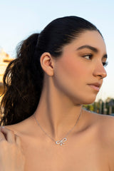 DIAMOND BOWTIE NECKLACE