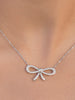 DIAMOND BOWTIE NECKLACE