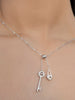LOCK & KEY NECKLACE