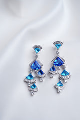 CHIC BLUE EARRING