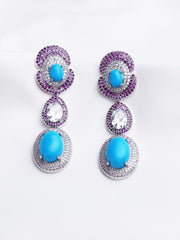 CHOOBA BLUE EARRING