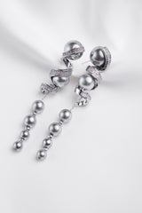 TWISTED DROP EARRING