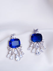 BLUE EXOTIC EARRING