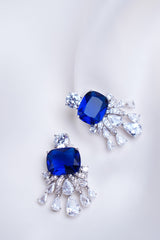 BLUE EXOTIC EARRING
