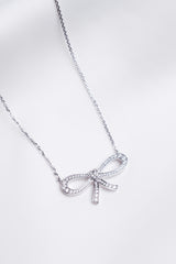 DIAMOND BOWTIE NECKLACE