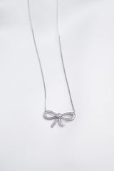 DIAMOND BOWTIE NECKLACE