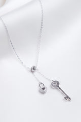 LOCK & KEY NECKLACE
