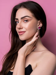 KINKY PINK EARRING