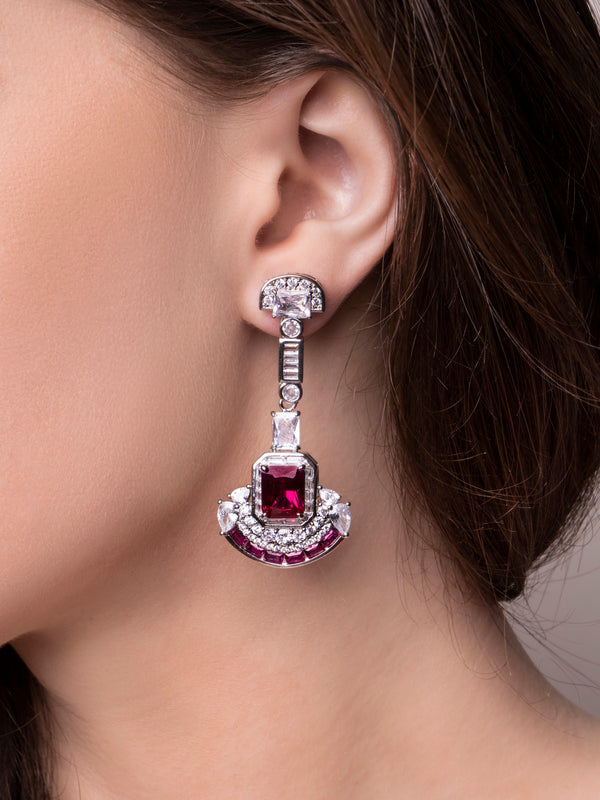 TIER PINK EARRING