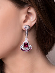 TIER PINK EARRING