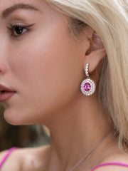 CHIC PINK EARRING