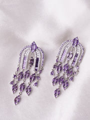 ICE PURPLE EARRING