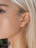 SANTA HAT EARRING