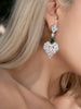 TENDER GREEN EARRING