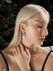 SLEEK PINK EARRING