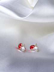 SANTA HAT EARRING