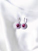 CHIC PINK EARRING