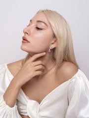 ROSY DROP EARRING