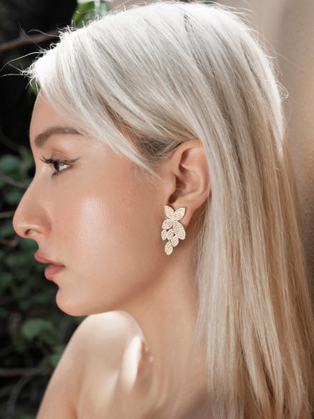 SUNLIT GOLD EARRING