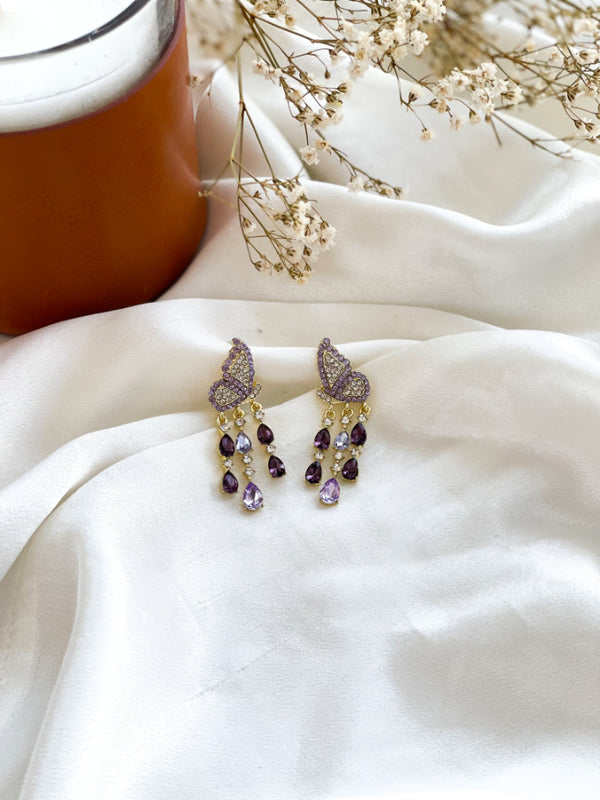 PURPLE TASSEL BUTTERFLY