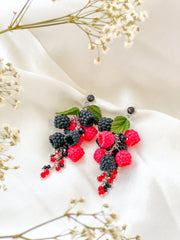 BLUE BERRY EARRING