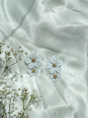 DOUBLE FLOWER EARRING