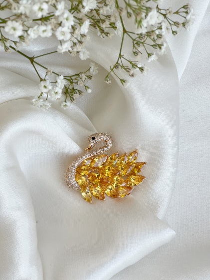 SWAN BROOCHES
