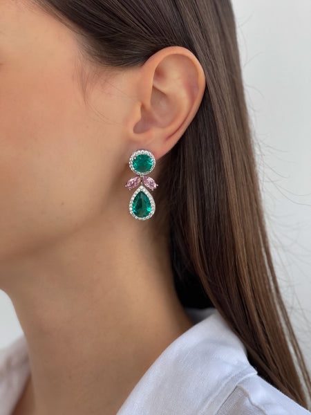 EMERALD EARRING