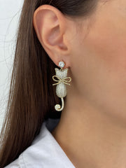 KITTY CAT EARRINGS