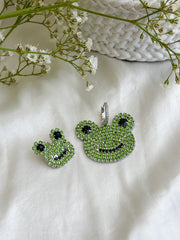 LITTLE FROG EARRINGS
