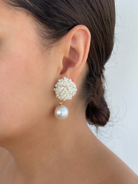 PEAR BUSH EARRING