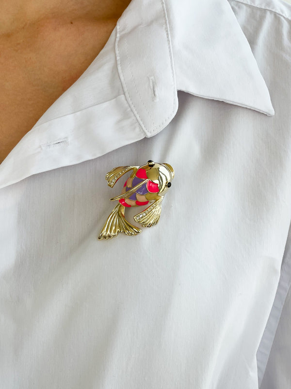 FISH BROOCH