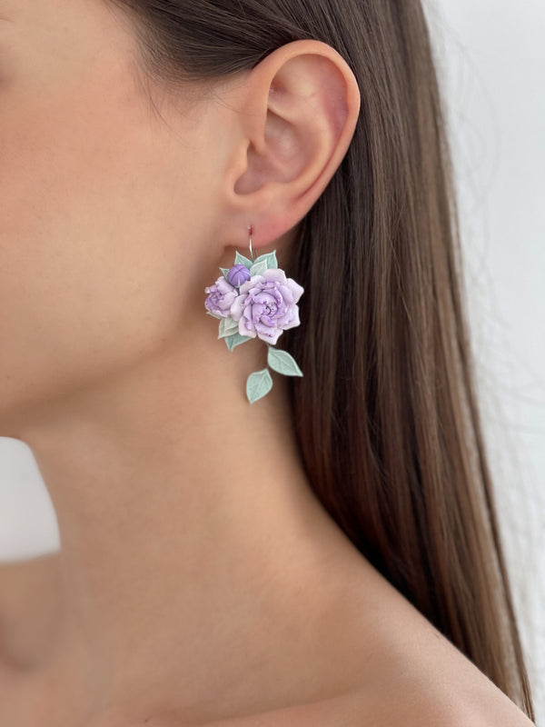 HANDMADE PURPLE FLOWER