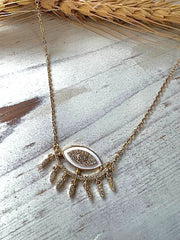 GOLDEN EYE NECKLACE