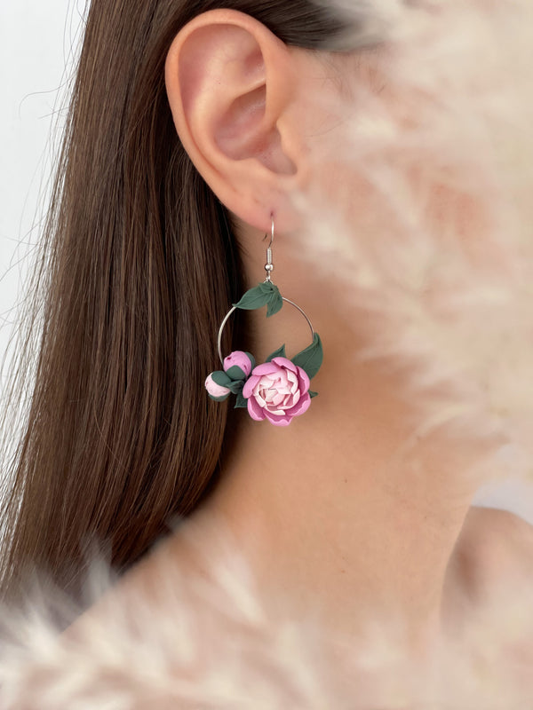 HANDMADE PINK DAHLIA