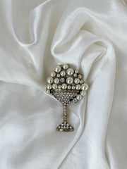 PEARL BUBBLE BROOCH