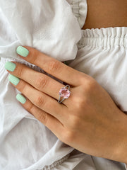 PINK STONE RING