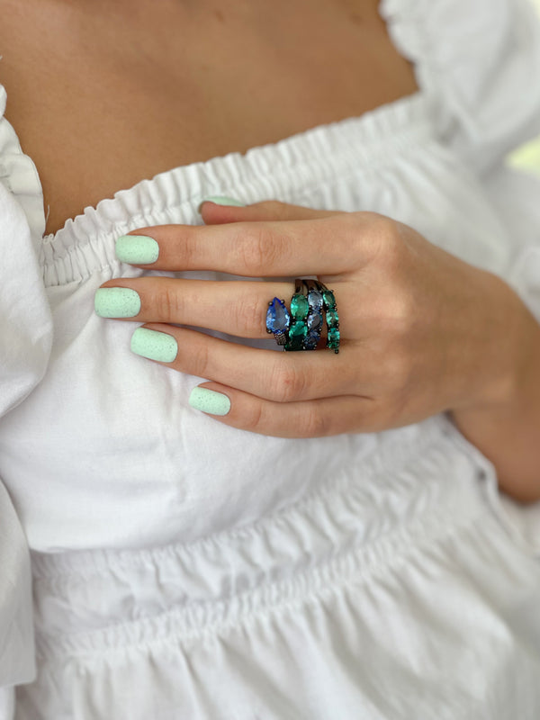 Azure on sale falls ring