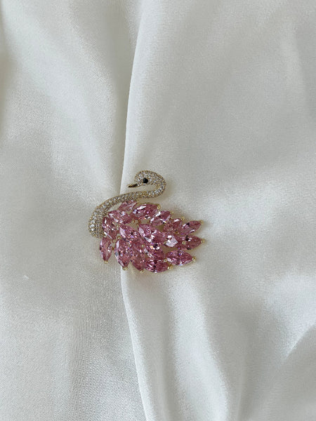 SWAN BROOCHES